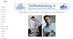 Desktop Screenshot of dewerkbioloog.nl